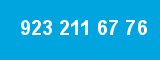 923 211 67 76 923 211 67 76